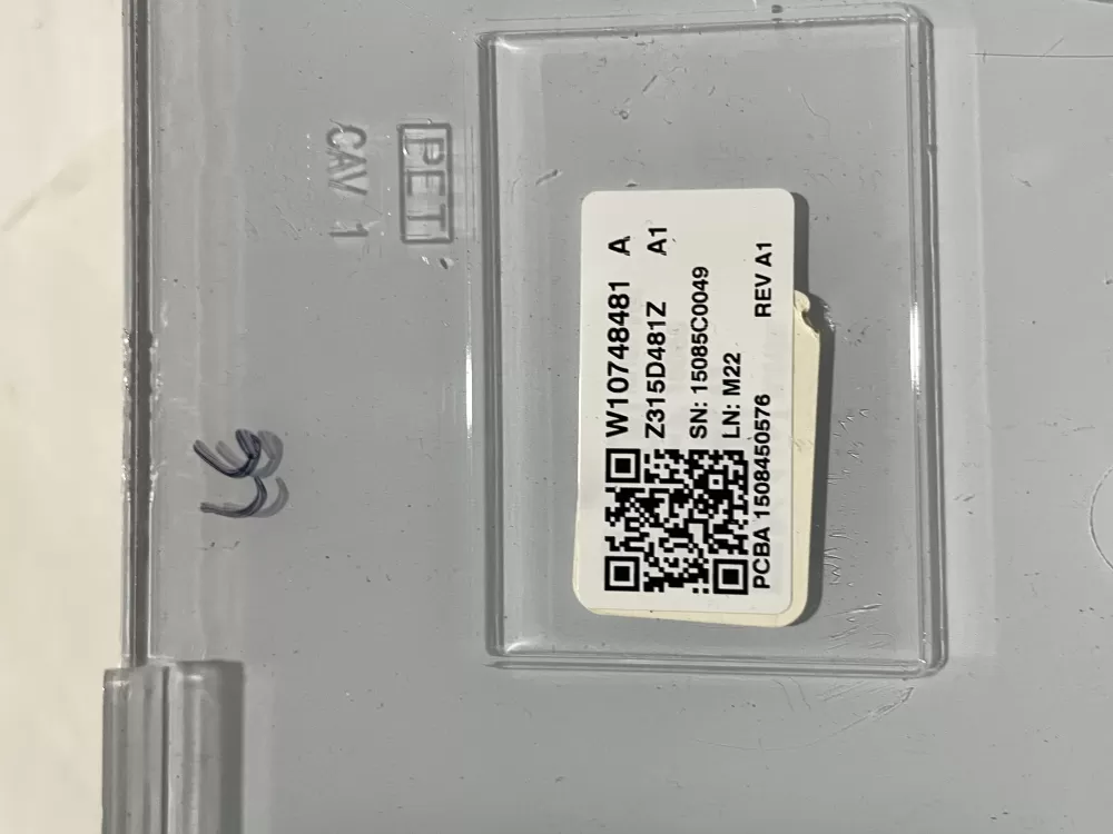 Maytag W10433019 W10748481 Dryer Control Board Interface AZ136515 | Wmv728