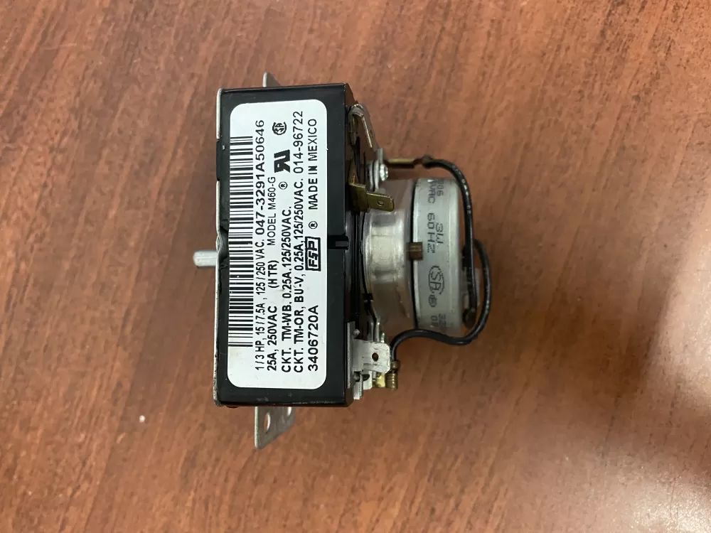 Whirlpool 3406720A PD00055932 3406720 529119 Dryer Timer AZ45228 | BK1767