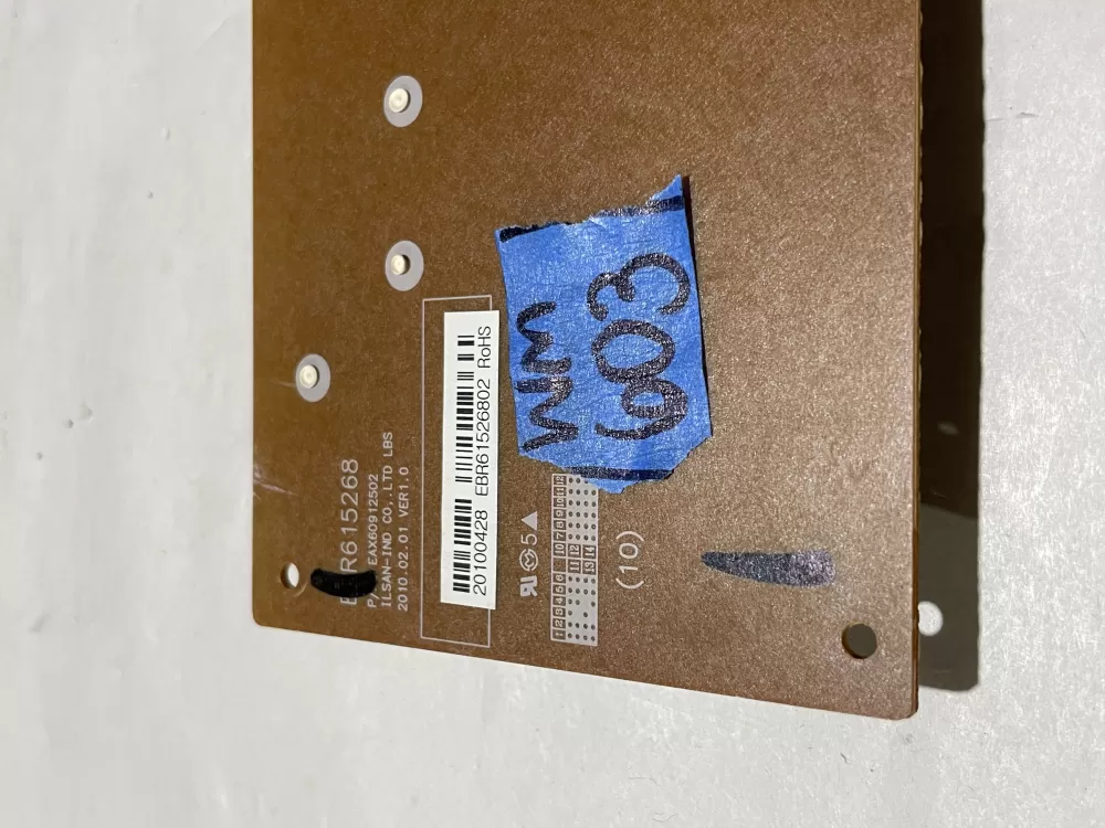 LG EBR61526802  Control Board Pcb Assembly Display AZ134686 | Wm603