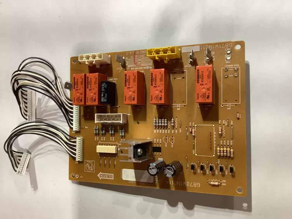 Genuine LG Range Oven Relay Board # 6871W1N011A AZ183580 | ZC2705