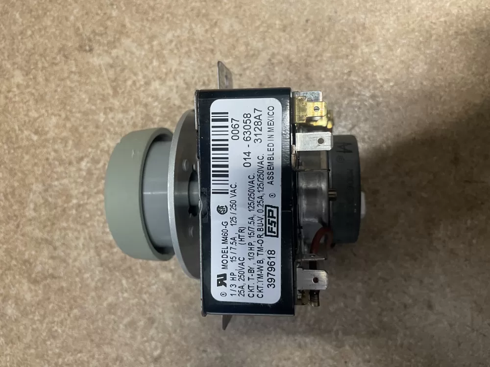 Whirlpool  Amana  Admiral AP6009056 3979618 3979618R 8299783 WP3979618 PS11742198 Dryer Timer