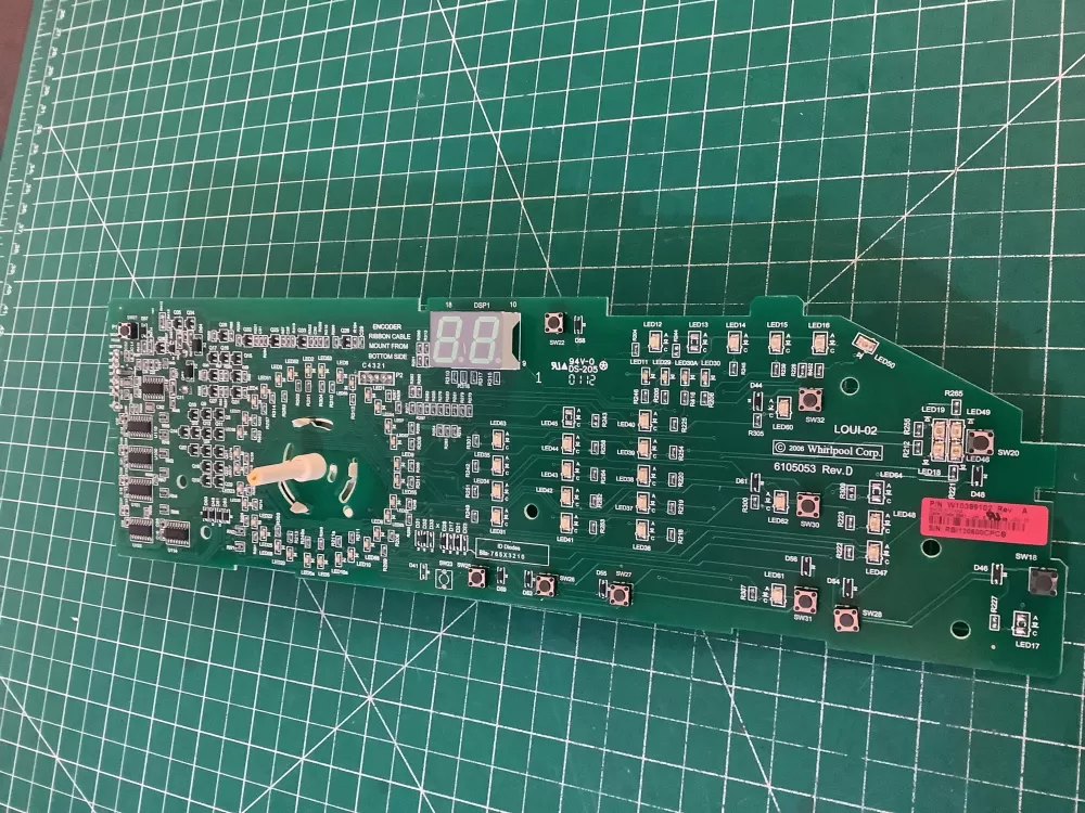 Whirlpool W10399102 WPW10394244 Washer Control Board AZ200492 | NR2796