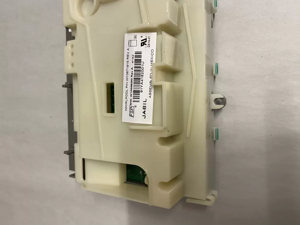 Whirlpool W10804121 W10588606 Dishwasher Control Board AZ213869 | BK1374