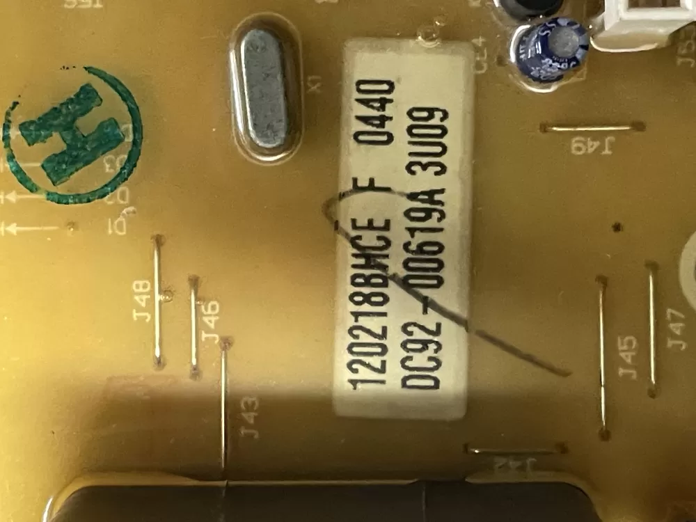 Samsung DC92 00619A Washer Control Board AZ18089 | WMV349