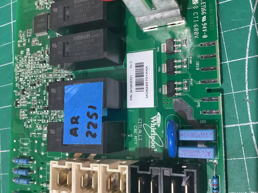 Whirlpool Maytag W10436331 Washer Control Board AZ193162 | AR2251