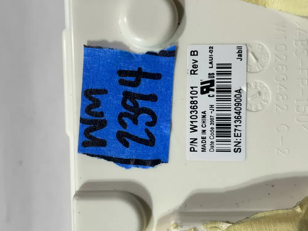 Whirlpool Amana W10443990 W10368101 Washer Control Board AZ142353 | Wm2394