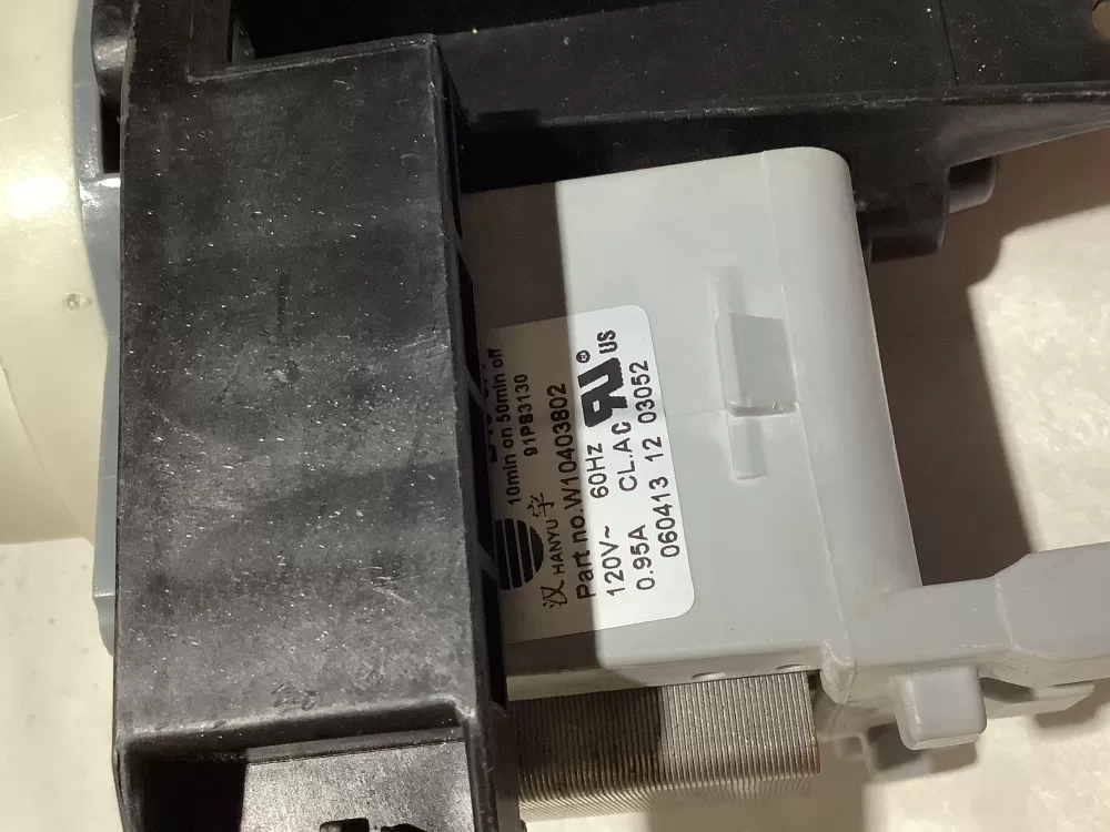 Whirlpool WPW10403802 Washer WP Pump Drain AZ128381 | Sl219