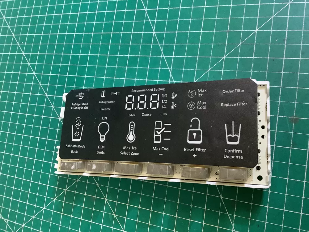 KitchenAid W10418409 W10623103 Refrigerator Control Board AZ171794 | NR2612
