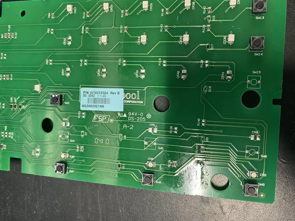 Whirlpool W10222204 Dryer Control Board W10222204 AZ18791 | BK965