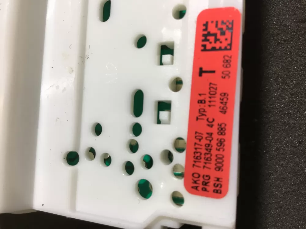Bosch 00676963 9000596885 716317-07 Dishwasher Control Board AZ95726 | NR51