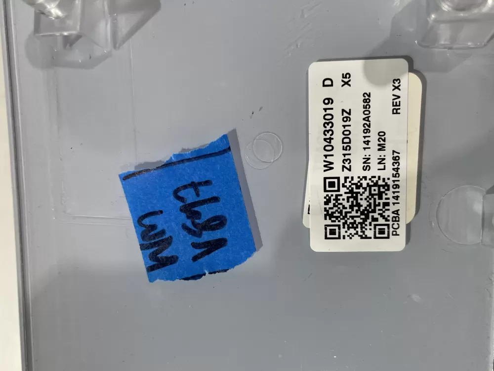 Maytag W10433019 W10748481 Dryer Control Board Interface AZ200194 | Wmv897