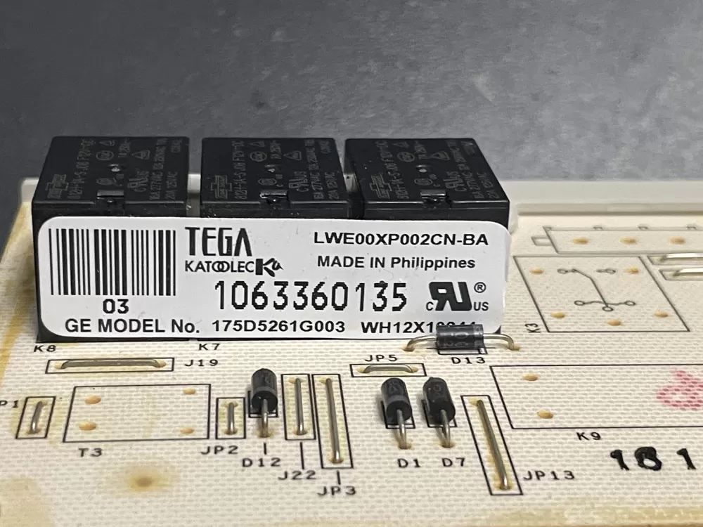 GE WH12X10404 175D5261G003 WH12X10344 Washer Control Board AZ14438 | 674