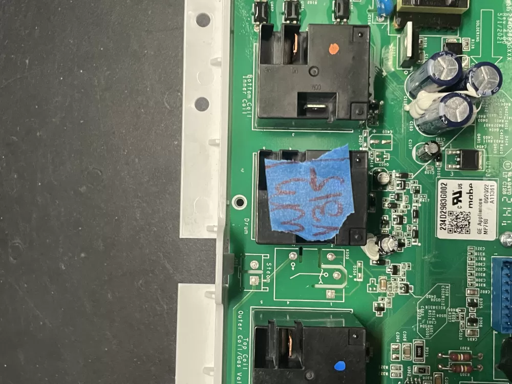 GE WE22X34377 WE22X33237 Dryer Control Board AZ20773 | WMV175