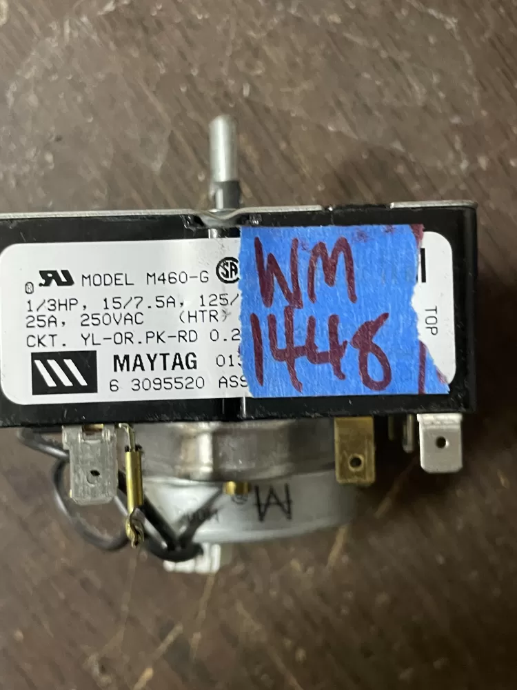 Maytag Whirlpool WP33001632 6 3095520 63095520 Dryer Timer AZ43583 | Wm1448