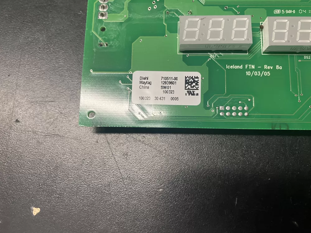 Maytag Amana 12939601 Refrigerator Control Board Dispenser AZ6524 | BK1434