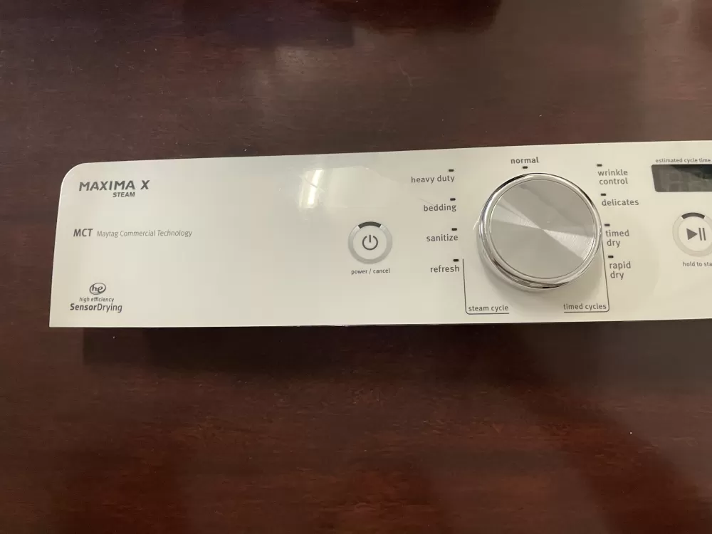 Whirlpool  Maytag W10465560 W10469304 PS7783576 Dryer Control Panel