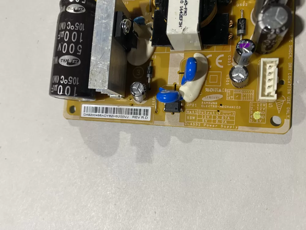 Samsung DA92 00486A Refrigerator Control Board AZ143455 | BK2411