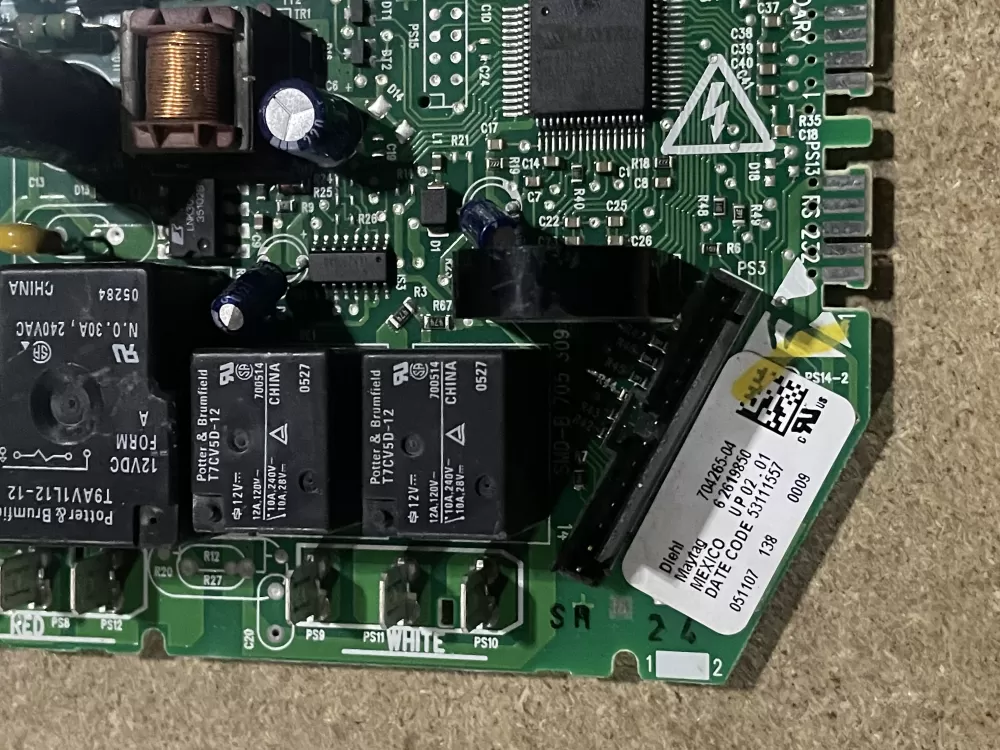 Maytag Kenmore 6 2619850 Washer 219850 Control Board 219850 AZ27985 | KM194
