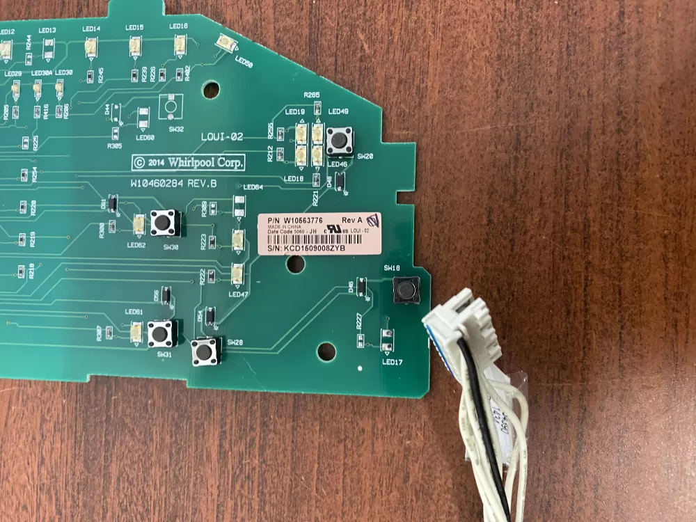Whirlpool W10563776 Washer Control Board AZ44346 | BK1759