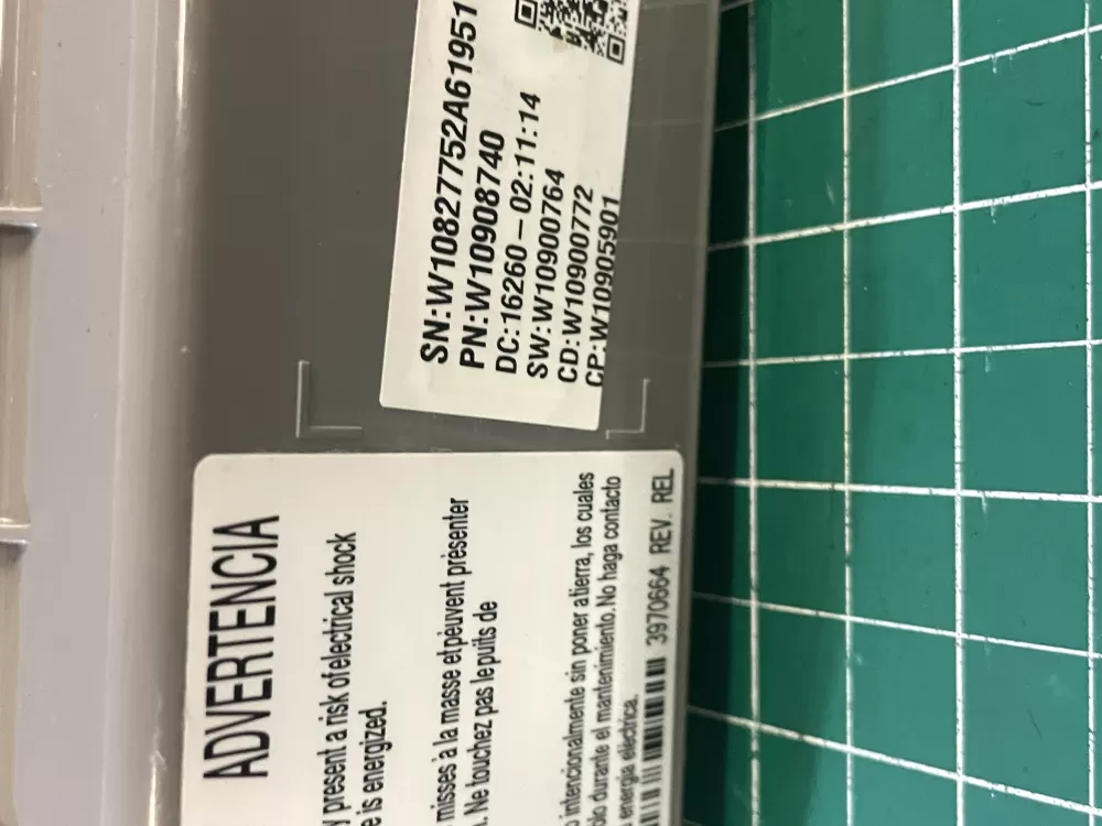 Whirlpool W10908740 Washer Control Board AZ209464 | Wmv928