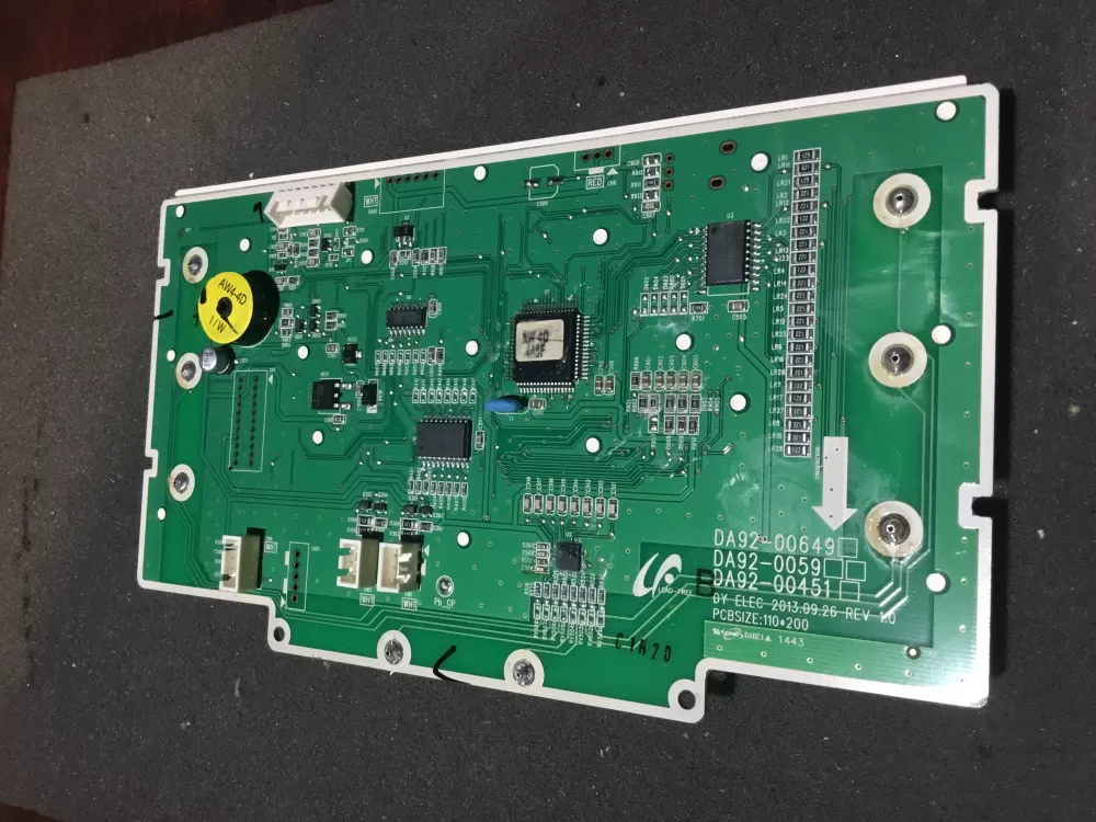 Samsung DA92 00649A Refrigerator Control Board Dispenser AZ82030 | NR1184