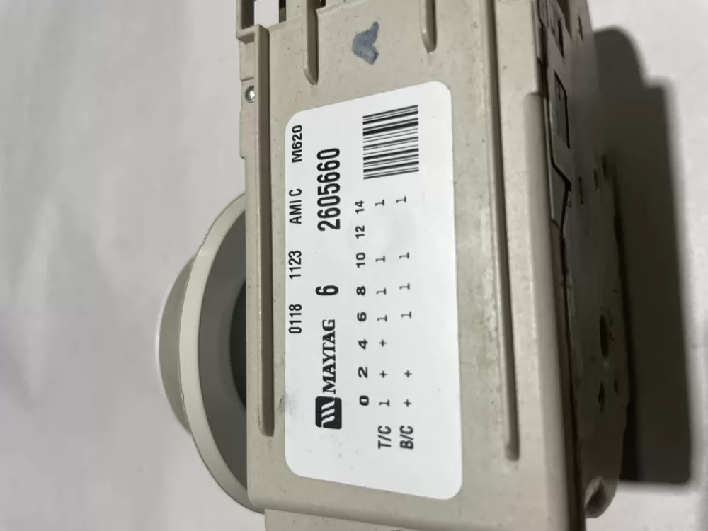 Maytag 6 2605660 Washer 2050 2050 Timer AZ126228 | Wm1646