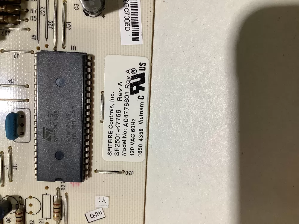 Frigidaire A04776601 Dishwasher Control Board AZ143909 | ZC2421