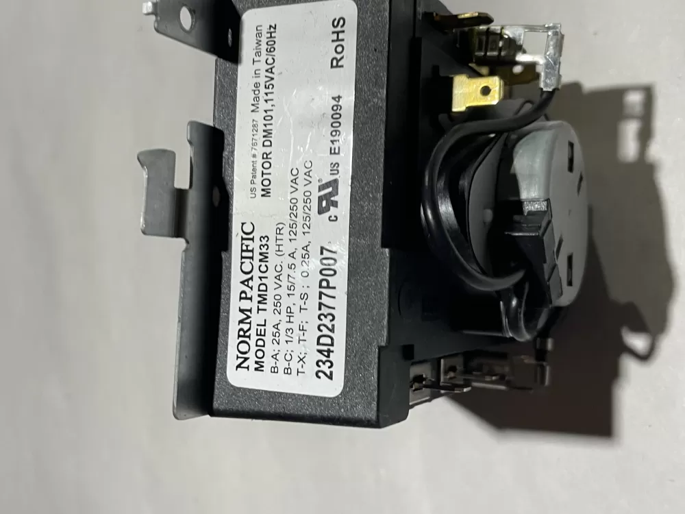 Hotpoint General Electric WE04X25586 234D2377P007 Dryer Timer AZ149076 | Wm773