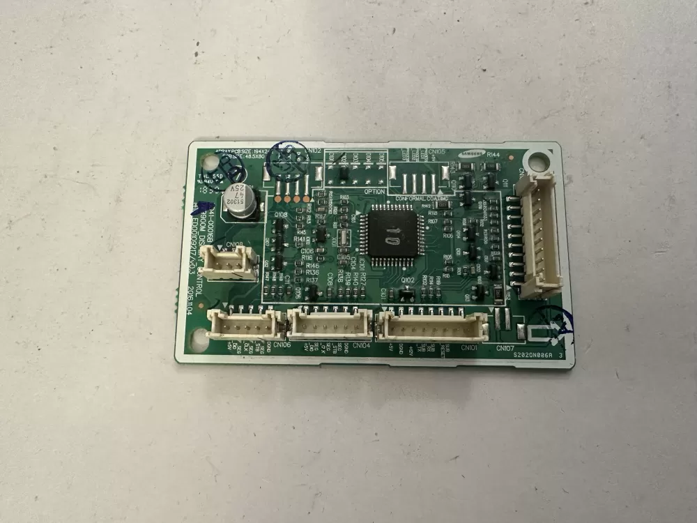 Samsung DD92-00058K Dishwasher Control Board