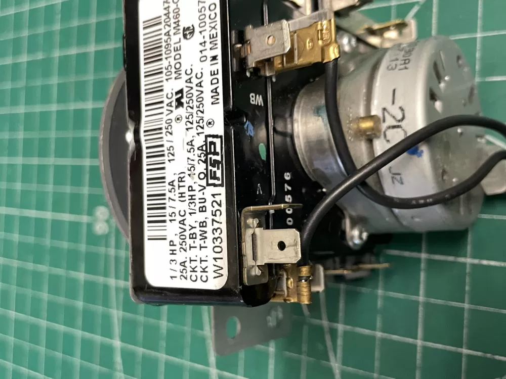 Whirlpool Kenmore W10337521A Dryer Timer AZ206064 | Wm2156