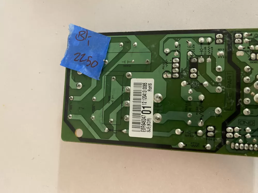 LG EBR64624701 Range Control Board AZ123375 | BK2250