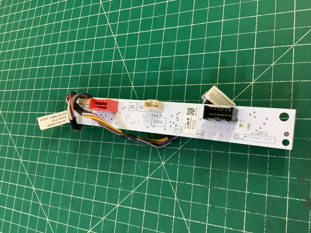 Whirlpool W11612331 Washer Touch Sensor Control Board AZ204064 | NR335