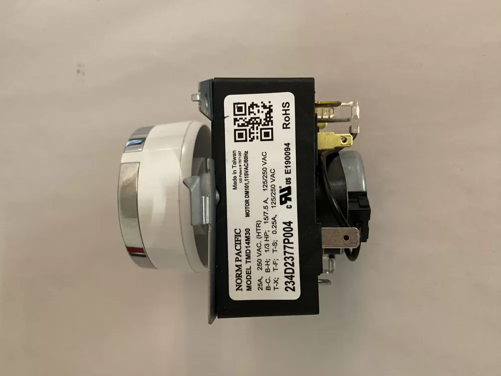 GE WE04X24550 234D2377P004 TMD14M30 Dryer Timer AZ110518 | BK1774