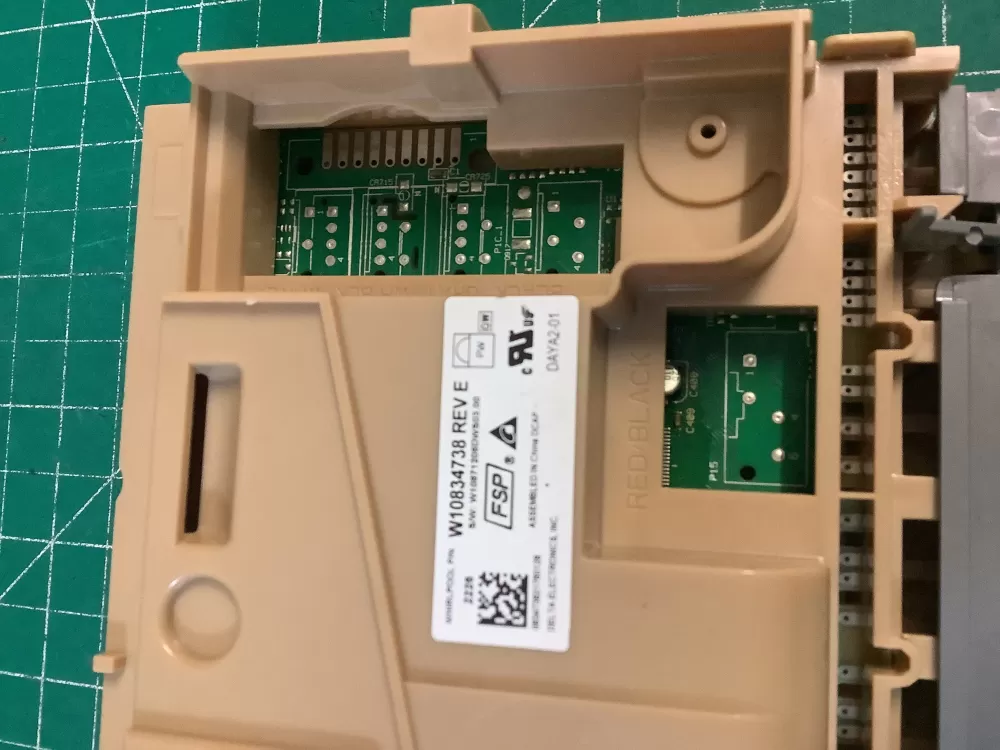 Whirlpool W10834738 W10876147 Dishwasher Control Board AZ231486 | NR598