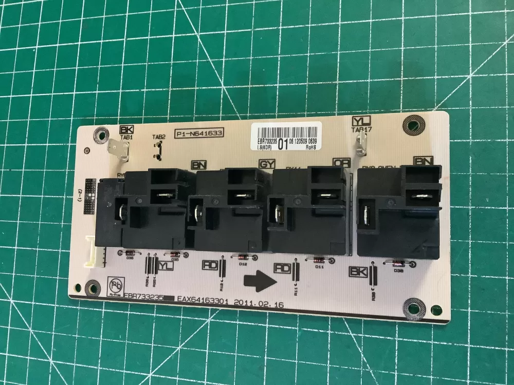 LG EBR73323501 Range Control Board Pcb Power Relay AZ198663 | NR2765