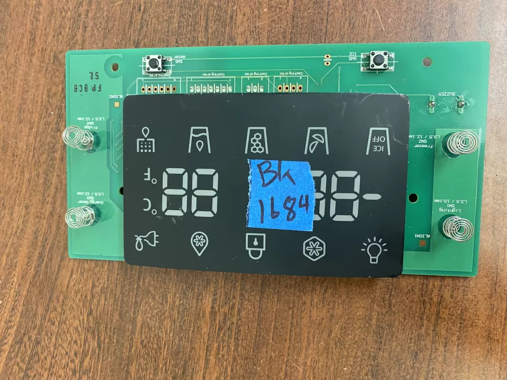 Samsung LG DA41-00682A Refrigerator Dispenser Control Board AZ33396 | BK1684