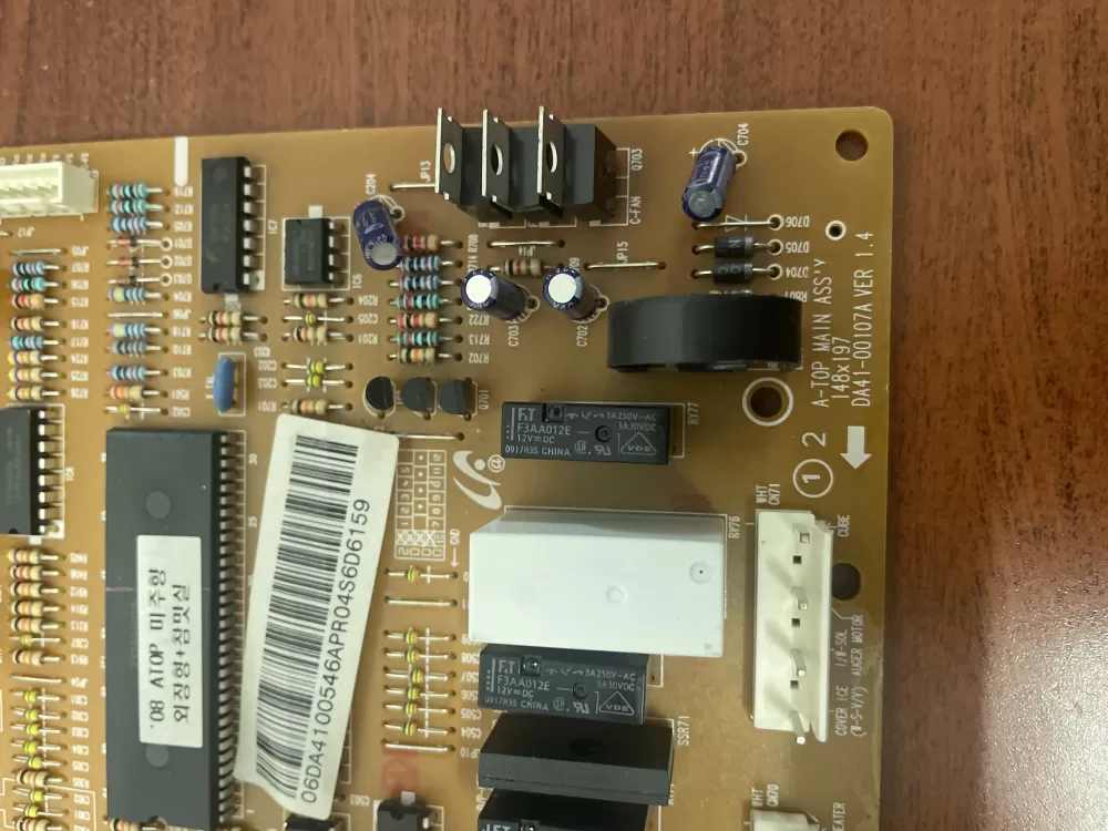 Samsung DA41 00546A Refrigerator Control Board AZ54425 | KM1964