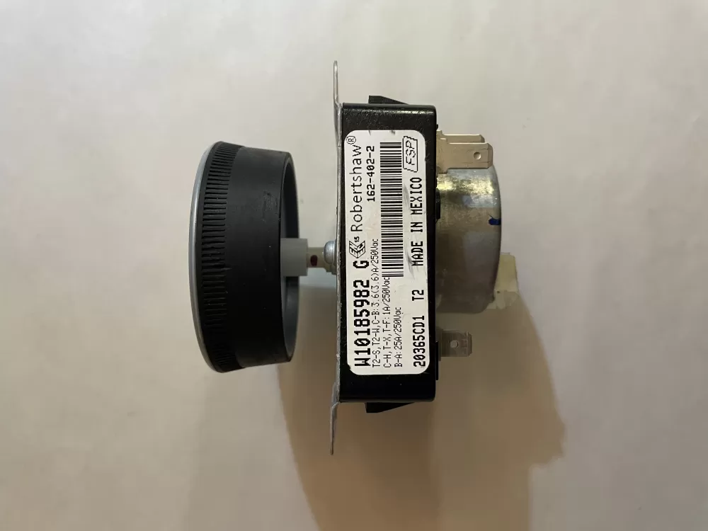 Whirlpool  Maytag  Kenmore AP6016541 W10185982 WPW10185982VP WPW10185982 PS11749831 Dryer Timer
