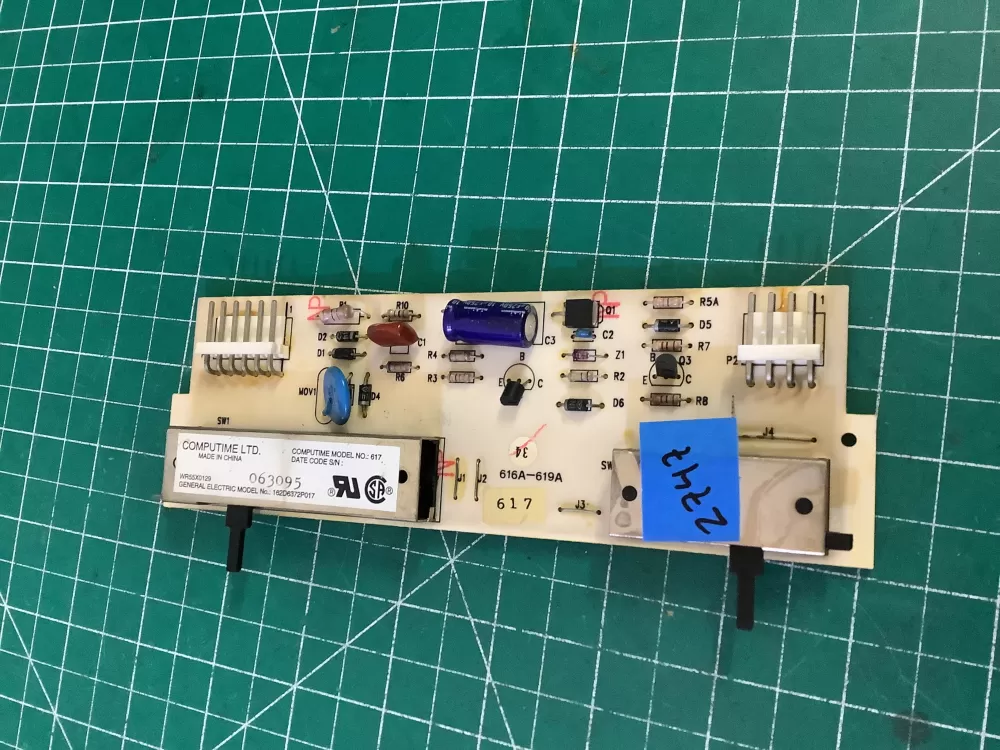 GE WR55X129 Refrigerator Dispenser Control Board AZ186786 | NR2747