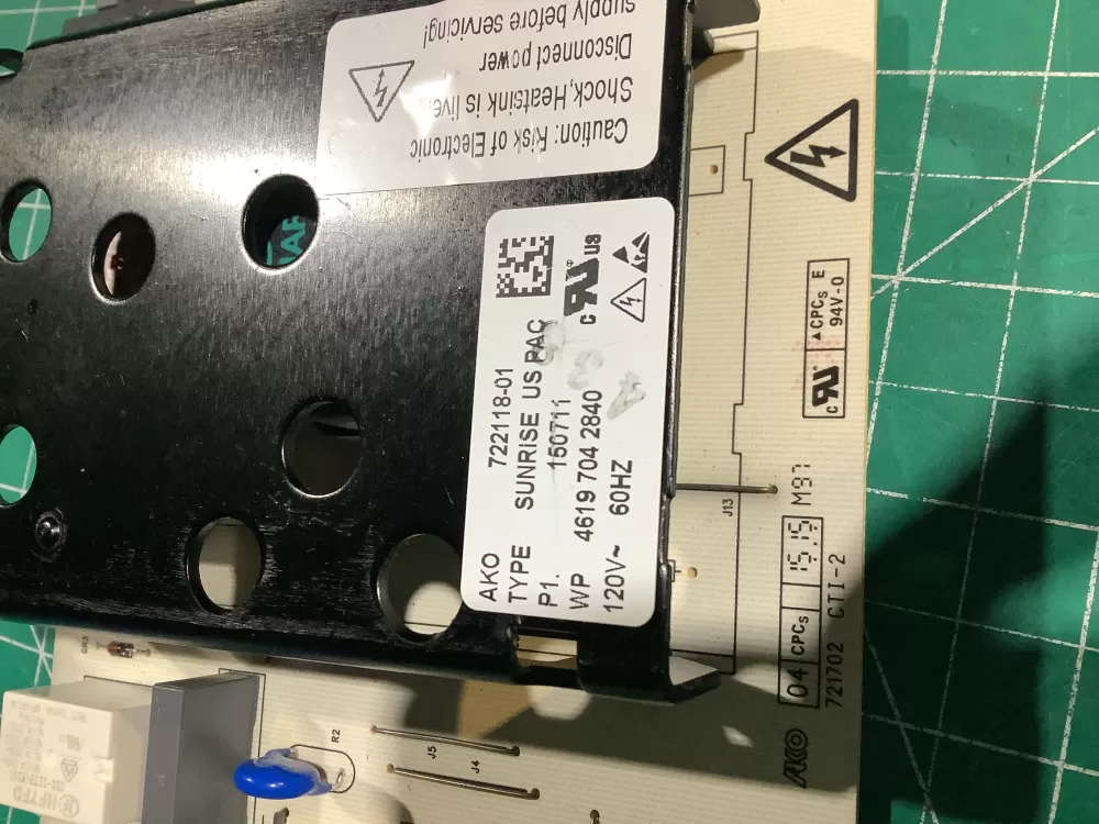 Maytag  Whirlpool 4619 704 2840  46197042840  WPW10192965  AP6016655  W10192965  1471789  PS11749948 Washer Motor Control Board