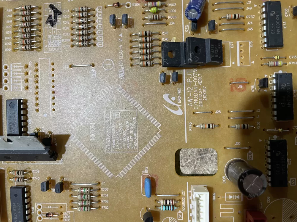 Samsung DA92 00384M Refrigerator Control Board AZ68082 | KM1785