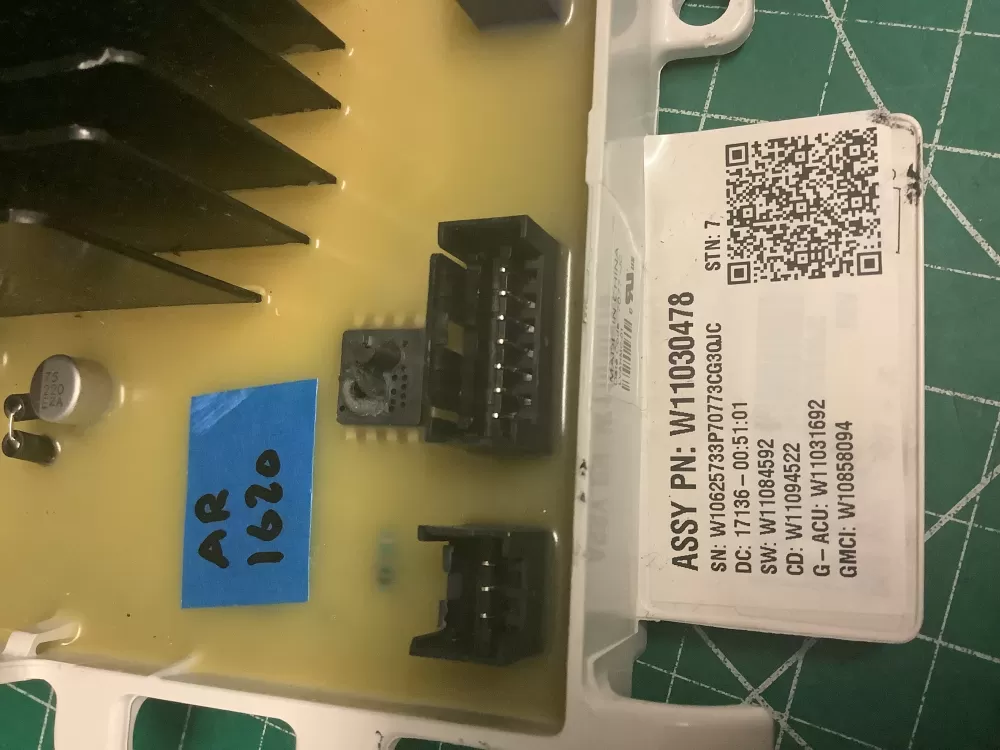 Whirlpool Maytag W11030478 W11105155 Washer Control Board AZ209610 | AR1620
