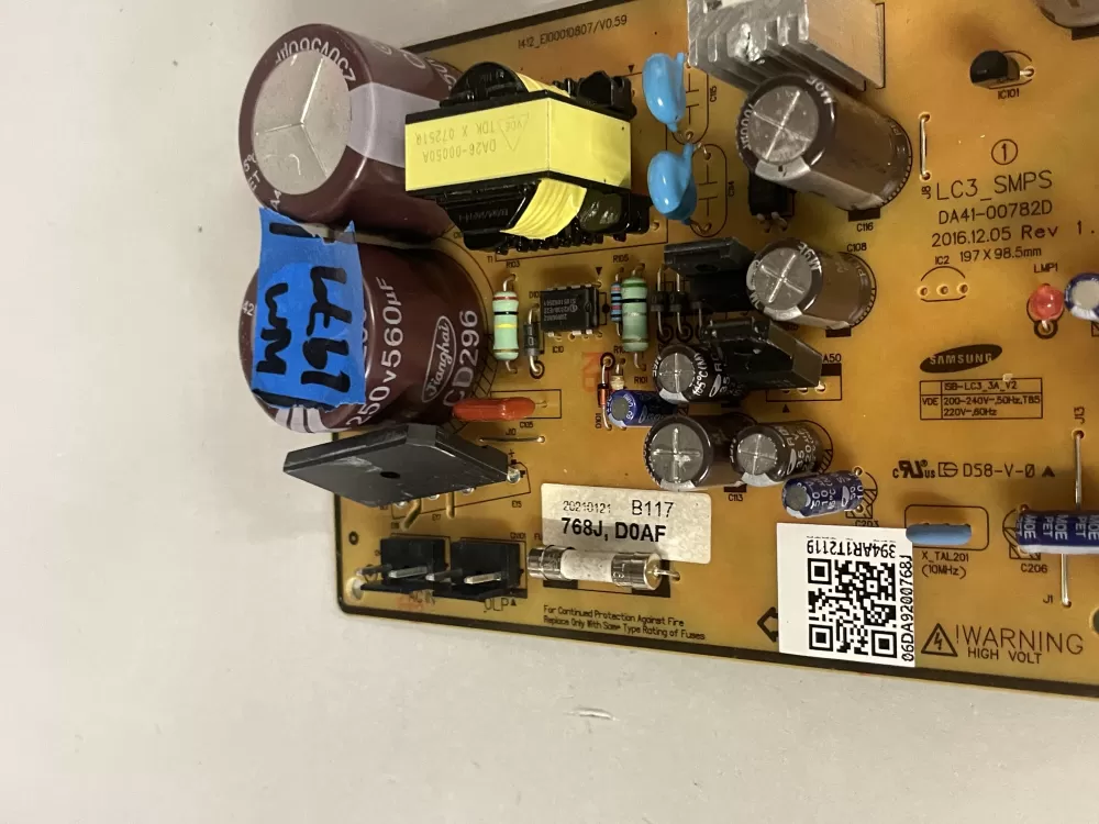 Samsung DA92 00768J Refrigerator Control Board AZ220047 | Wm1979