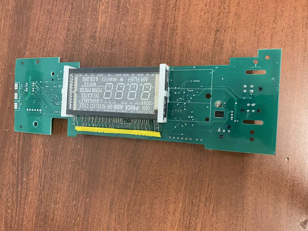 Whirlpool  Maytag W10166387 Dryer Control Board Display Used