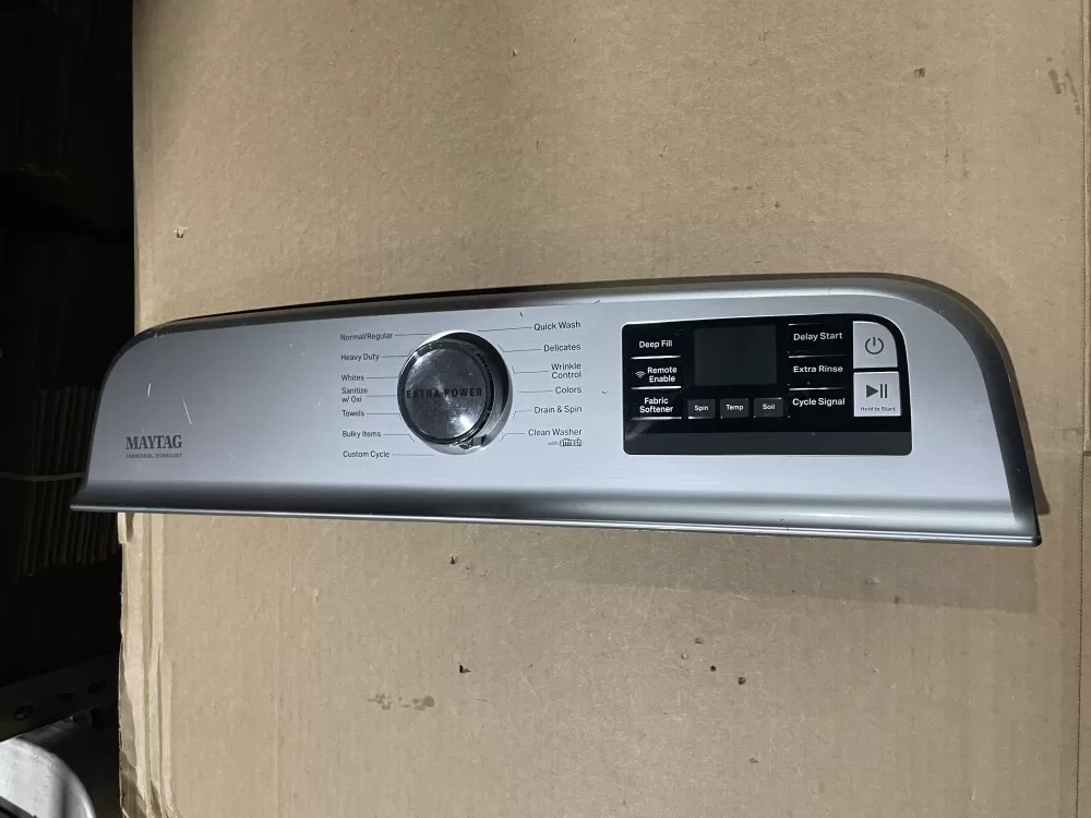 Maytag W11130429  W11413409  W11478526 Washer Control Panel & Board