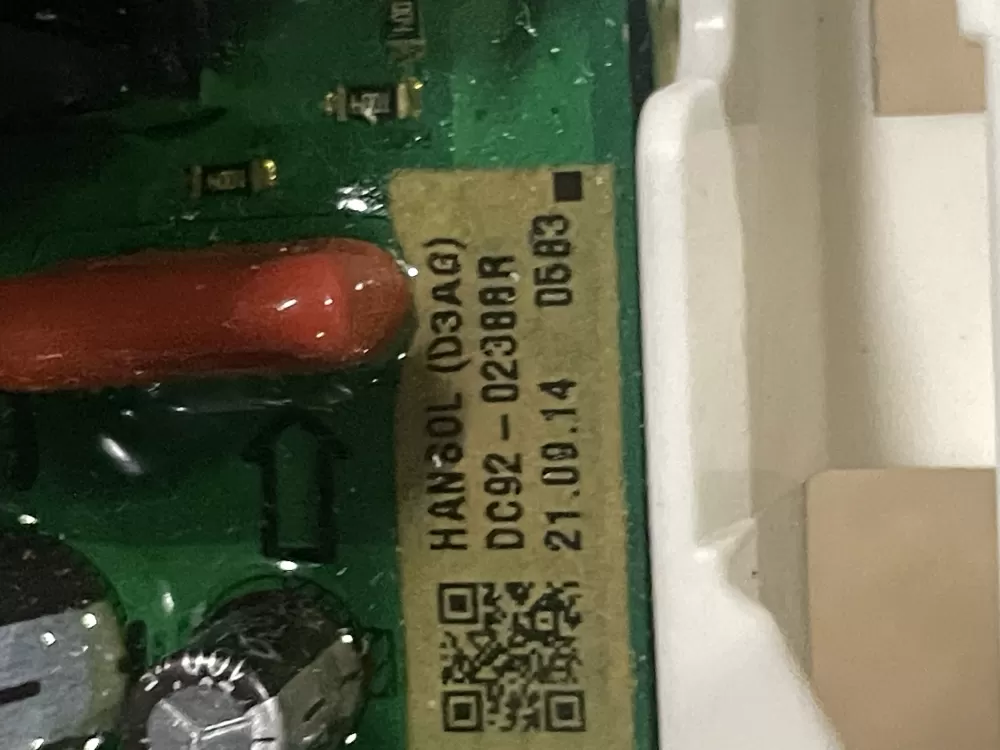 Samsung DC92 02388R Washer Control Board AZ27054 | WMV116