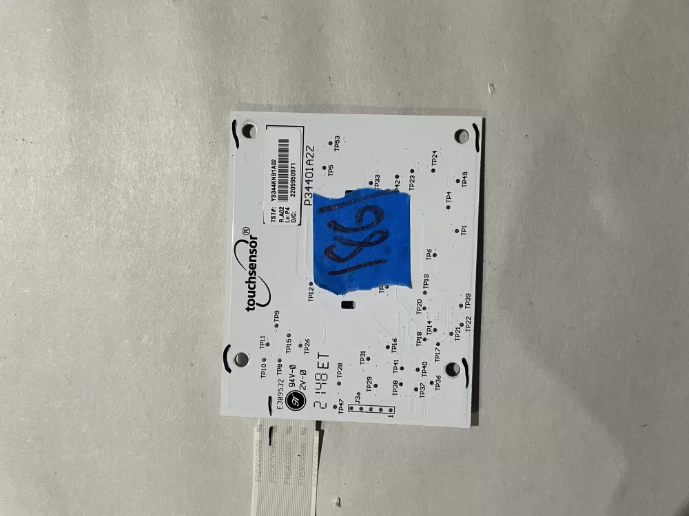 Whirlpool Washer YS344KNB1A02 P34401A2Z LED Touch Sensor AZ194185 | KM186