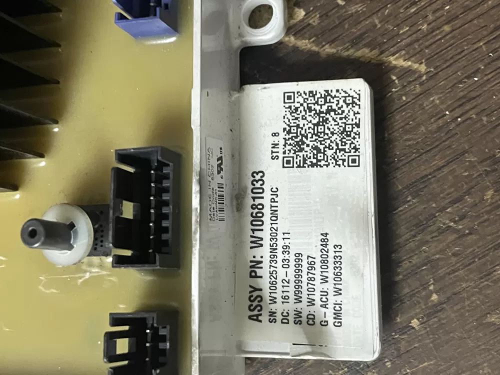 Whirlpool W10681033 W10812422 PS11723056 Washer Control Board AZ45239 | Wm973