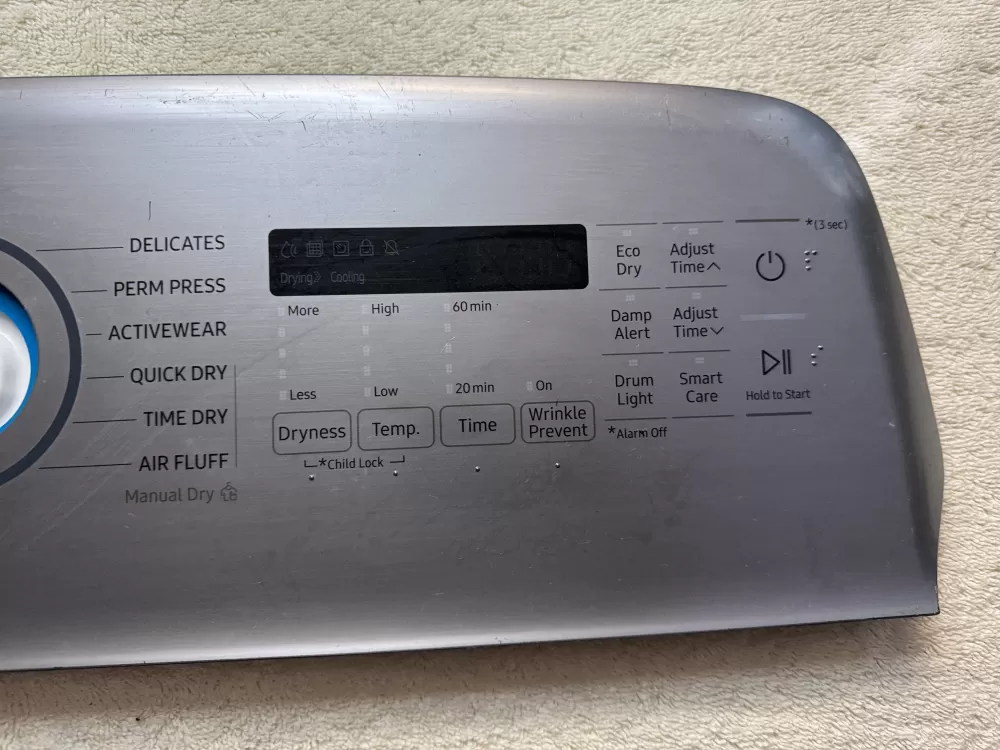 Samsung DC64-03841B Dryer UI Display Console Control Board AZ7479 | V357