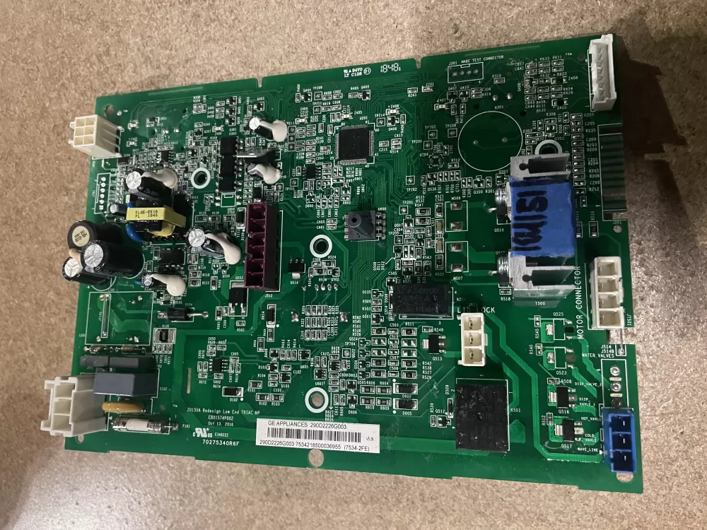 GE WH22X32357 290D2226G003 WH18X28174 Washer Control Board AZ26230 | KM151